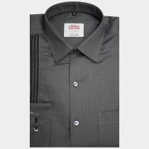 Self Design Dark Gray Shirt : Ditto