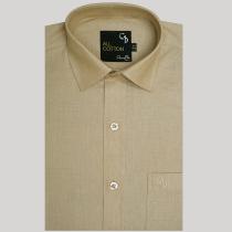 Plain Fawn Shirt : Business