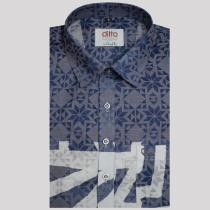 Self Design White Shirt : Ditto
