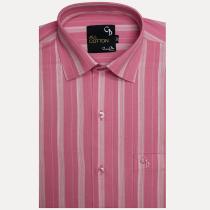 Stripes Pink Shirt : Business
