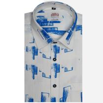 Print White Shirt : Ditto