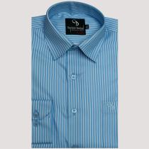 Stripes Dark Blue Shirt : Business