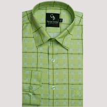 Checks Lemon Shirt : Business