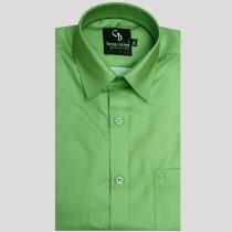 Plain Dark Green Shirt : Business