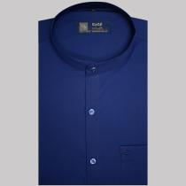 Combination Navy Blue Shirt : Party
