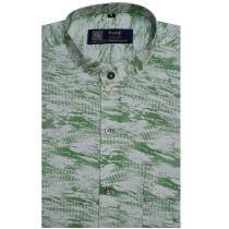 Print Green Shirt : Party
