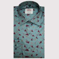 Print Gray Shirt : Ditto