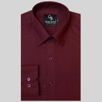 Plain Maroon Shirt : Business