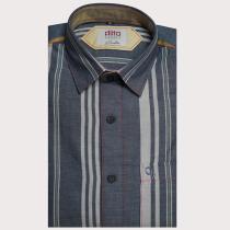 Stripes Gray Shirt : Ditto