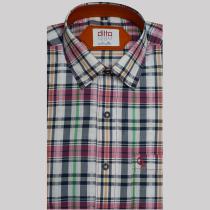 Checks Cream Shirt : Ditto