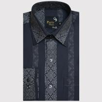 Print Black Shirt : Party