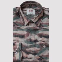 Print Peach Shirt : Trending