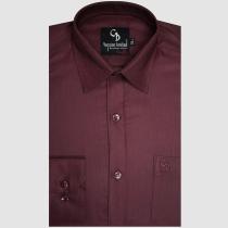 Plain Brown Shirt : Business