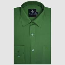 Plain Light Green Shirt : Business