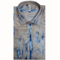 Print Fawn Shirt : Slim