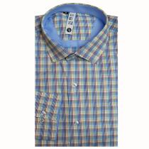 Checks Blue T-shirt : Slim