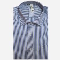 Stripes Blue Shirt : Slim