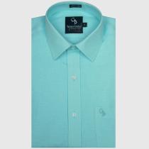 Plain Light Green Shirt : Business