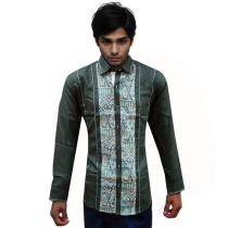 Combination Dark Green Shirt : Ditto