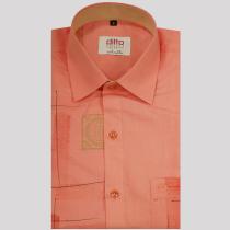 Handpainted Peach Shirt : Ditto