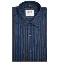 Print Navy Blue Shirt : Ditto
