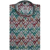 Print Green Shirt : Ditto