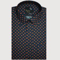 Print Black Shirt : Party
