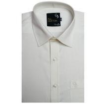 Plain Cream Shirt : Business