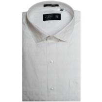Self Design White Shirt : Business