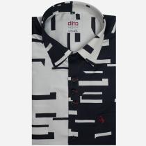 Print Black Shirt : Ditto
