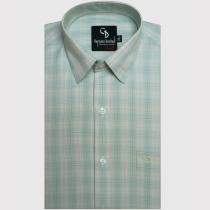 Checks White Shirt : Business
