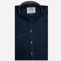 Combination Navy Blue Shirt : Ditto