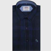 Checks Blue Shirt : Ditto
