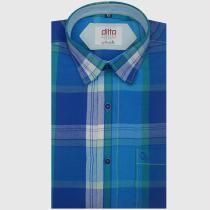 Checks Blue Shirt : Ditto