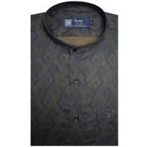Combination Brown Shirt : Party