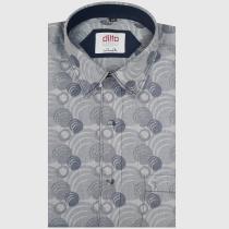 Print Gray Shirt : Ditto