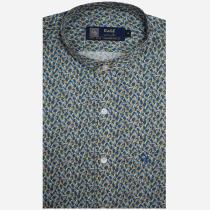Print Green Shirt : Party