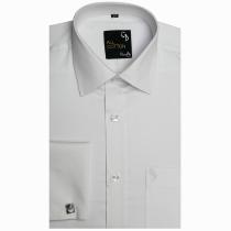 Self Design White Shirt : Business