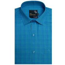 Checks Dark Green Shirt : Business