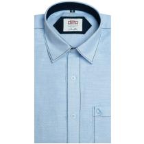 Self Design Light Blue Shirt : Ditto