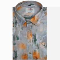Print Orange Shirt : Ditto