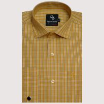 Checks Lemon Shirt : Business