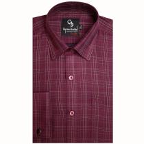 Checks Red Shirt : Business