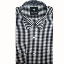 Checks Black Shirt : Business