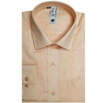 Plain Peach Shirt : Slim