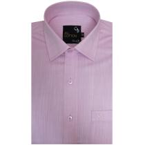 Self Design Pink Shirt : Business