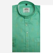 Print Green Shirt : Ditto