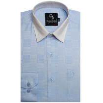 Selfdesign Blue Shirt : Business