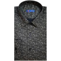 Print Green Shirt : Slim