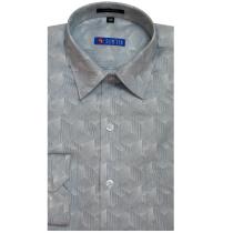 Print Blue Shirt : Slim